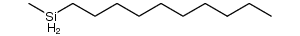 Methyldecylsilane结构式