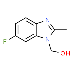 1H-Benzimidazole-1-methanol,6-fluoro-2-methyl-(9CI) picture