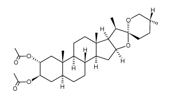 gitogenin diacetate结构式