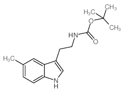 [2-(5-甲基-1H-吲哚-3-基)-乙基]-氨基甲酸叔丁酯图片