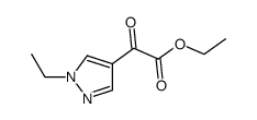 ethyl (1-ethyl-1H-pyrazol-4-yl)oxoacetate结构式