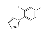 1-(2,4-difluorophenyl)-1H-pyrrole Structure