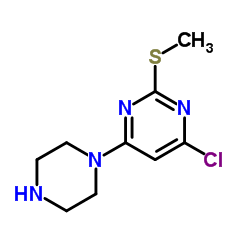 4-氯-2-甲硫基-6-哌嗪-1-基-嘧啶盐酸盐图片