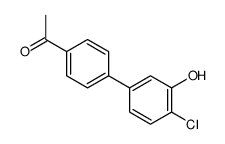 1-[4-(4-chloro-3-hydroxyphenyl)phenyl]ethanone Structure