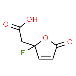 2-Furanaceticacid,2-fluoro-2,5-dihydro-5-oxo-(9CI)结构式