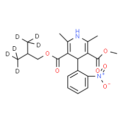 Nisoldipine-d6 structure