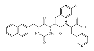 ac-d-2-nal-d-4-clphe-d-3-pal结构式