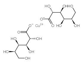 copper (ii) gluconate, min. 98 structure