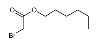 hexyl 2-bromoacetate结构式