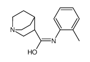 2'-methyl-3-quinuclidinylanilide结构式