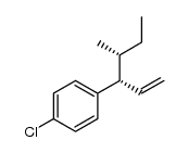 1-chloro-4-(4-methylhex-1-en-3-yl)benzene Structure