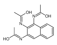 N-(3,4-diacetamidonaphthalen-2-yl)acetamide Structure