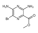 methyl 3,5-diamino-6-bromopyrazine-2-carboxylate picture