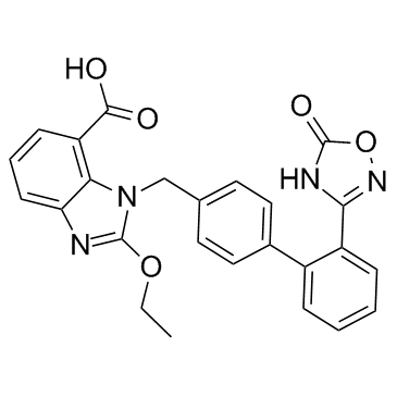 阿齐沙坦结构式