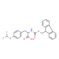 Fmoc-Tyr(CF2H)-OH结构式