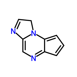 (9ci)-1H-环戊[e]咪唑并[1,2-a]吡嗪结构式