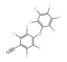 Benzonitrile,2,3,5,6-tetrafluoro-4-(2,3,4,5,6-pentafluorophenoxy)-结构式