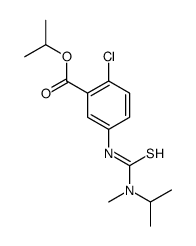 propan-2-yl 2-chloro-5-[[methyl(propan-2-yl)carbamothioyl]amino]benzoate Structure