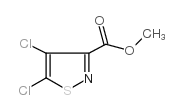 METHYL 4,5-DICHLOROISOTHIAZOLE-3-CARBOXYLATE Structure