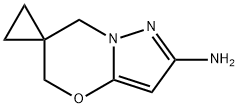 1',3'-Dihydrospirokcyclopropane-1,2'-pyrazolo[3,2-b][1,3]oxazinel-6'-amine picture