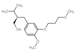 (R)-2-[3-(3-METHOXYPROPOXY)-4-METHOXYBENZYL]-3-METHYLBUTAN-1-OL Structure