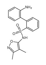 2'-Amino-N-(3,4-dimethyl-5-isoxazolyl)-[1,1'-biphenyl]-2-sulfonamide Structure