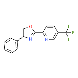 (R)-4-苯基-2-(5-(三氟甲基)吡啶-2-基)-4,5-二氢噁唑图片