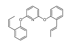 2,6-bis(2-prop-1-enylphenoxy)pyridine Structure