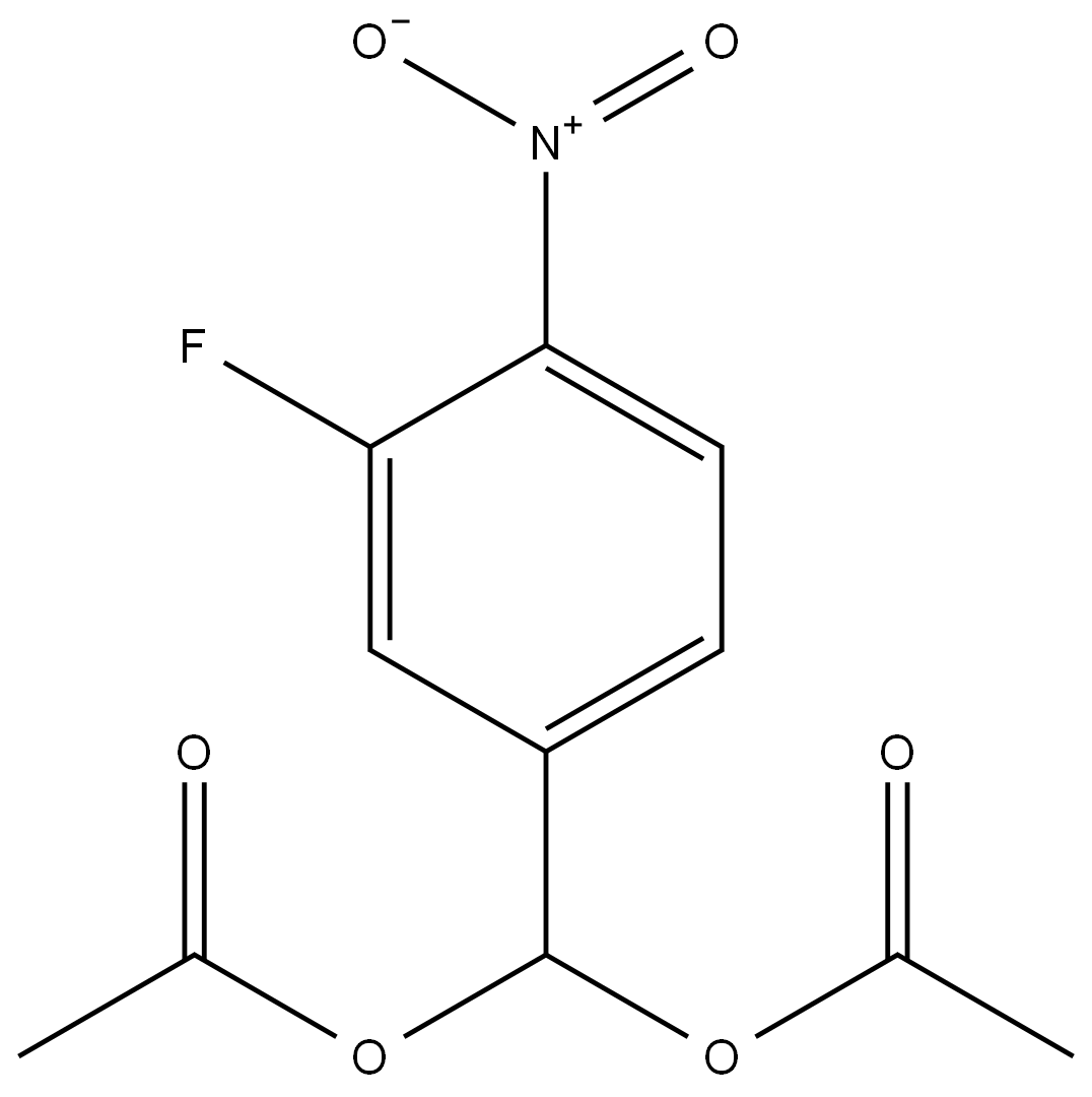 (3-FLUORO-4-NITROPHENYL)METHYLENE DIACETATE(WX635025) picture