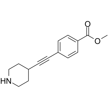 Pip-alkyne-Ph-COOCH3结构式