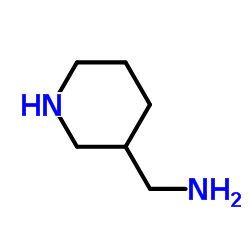 3-氨甲基哌啶结构式