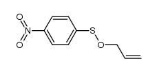 Allyl 4-nitrobenzenesulfenate Structure