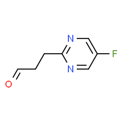 2-Pyrimidinepropanal,5-fluoro-(9CI)结构式