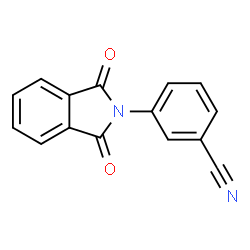 3-(1,3-dioxo-2,3-dihydro-1H-isoindol-2-yl)benzonitrile结构式