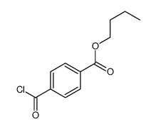 4-(Chlorocarbonyl)benzoic acid butyl ester结构式