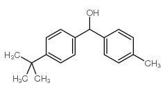 4-TERT-BUTYL-4'-METHYLBENZHYDROL Structure