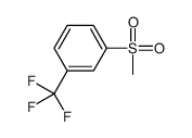 1-(Methylsulfonyl)-3-(trifluoromethyl)benzene Structure