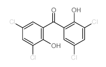 Benzophenone,3,3',5,5'-tetrachloro-2,2'-dihydroxy- (6CI,7CI,8CI)结构式