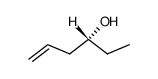 (+)-(R)-5-hexen-3-ol Structure