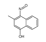 3-methyl-4-nitrosonaphthalen-1-ol结构式