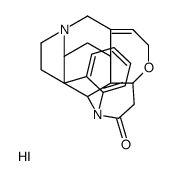 4a,5,5a,7,8,13a,15,15a,15b,16-decahydro-2H-4,6-methanoindolo[3,2,1-ij]oxepino[2,3,4-de]pyrrolo[2,3-h]quinoline-13-ium-14-ol,iodide Structure