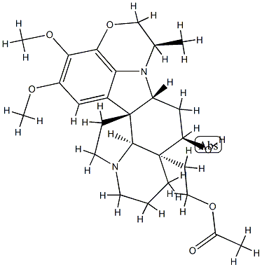 4,25-Secoobscurinervan-4-ol, 15,16-dimethoxy-22-methyl-, 21-acetate, ( 4beta,22alpha)- structure