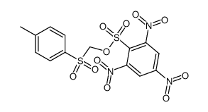 [(4-Methylphenyl)sulfonyl]methyl 2,4,6-trinitrobenzenesulfonate picture