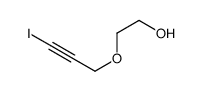 乙二醇(3-碘-2-丙炔)单醚结构式