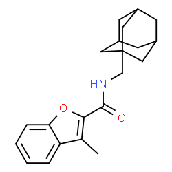 2-Benzofurancarboxamide,3-methyl-N-(tricyclo[3.3.1.13,7]dec-1-ylmethyl)-(9CI) picture