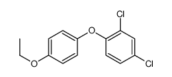 2,4-dichloro-1-(4-ethoxyphenoxy)benzene结构式