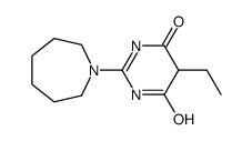 2-(azepan-1-yl)-5-ethyl-1H-pyrimidine-4,6-dione结构式