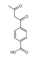 4-(3-oxobutanoyl)benzoic acid结构式