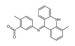 4-methyl-N-(4-methyl-3-nitrophenyl)acridin-9-amine Structure