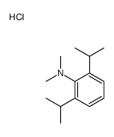 N,N-dimethyl-2,6-di(propan-2-yl)aniline,hydrochloride Structure